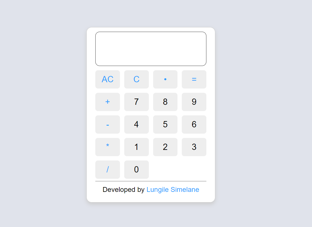 calculator Project